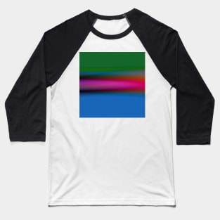 red green blue texture art Baseball T-Shirt